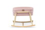 Hanah Home Hier Cuna Rosa y Natural